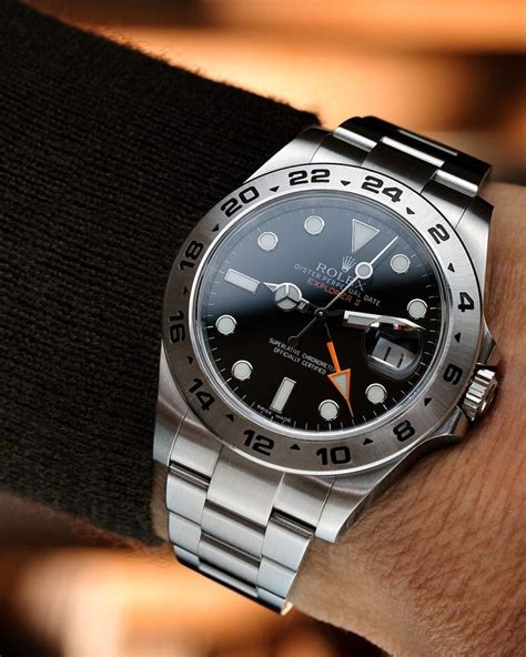 rolex explorer 2 black review|rolex explorer ii size chart.